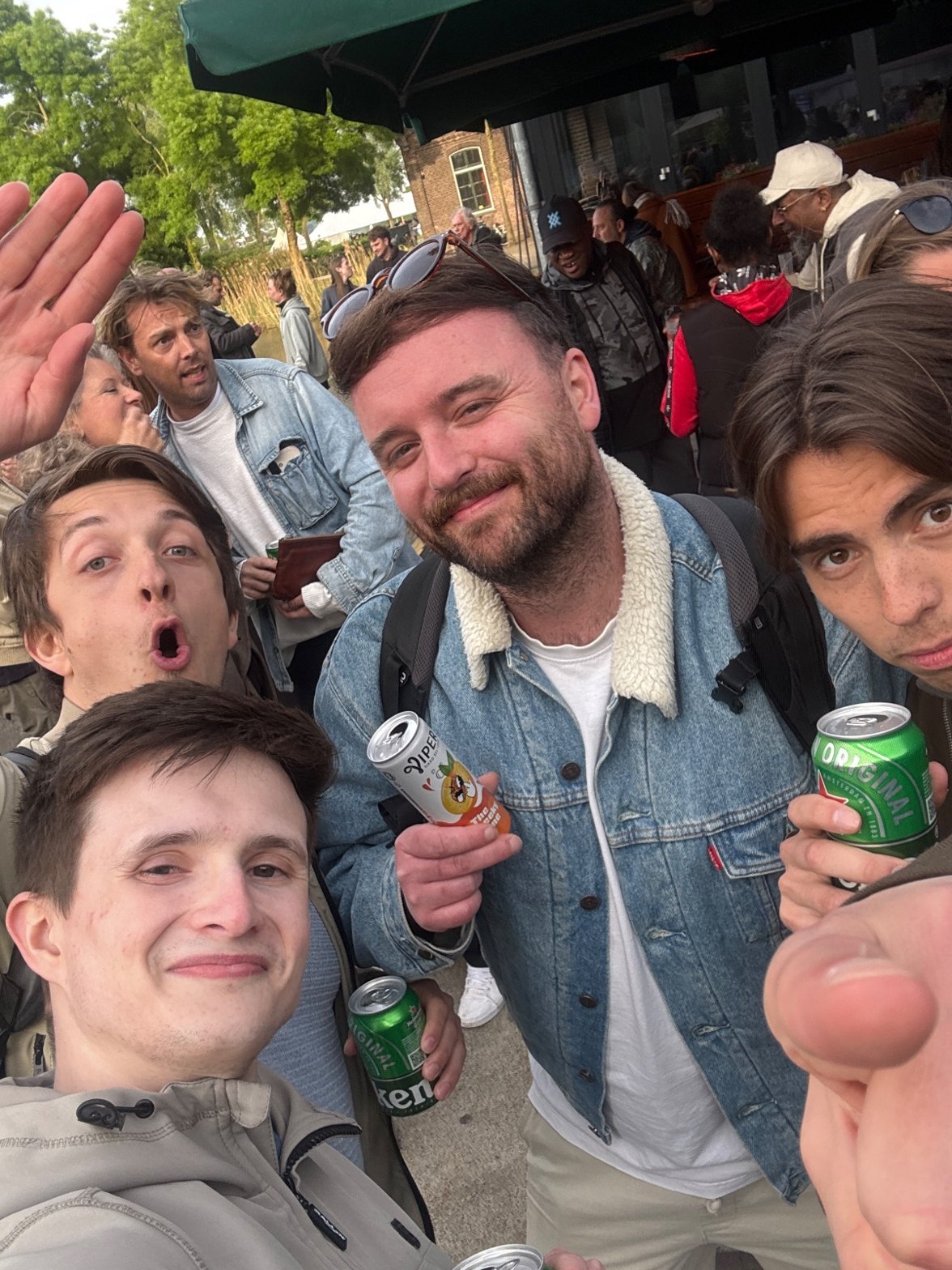 Jullie hebben het biertje al gevonden